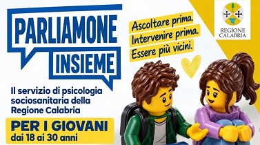 Parliamone Insieme: il servizio di psicologia sociosanitaria della Regione Calabria per i giovani dai 18 ai 30 anni